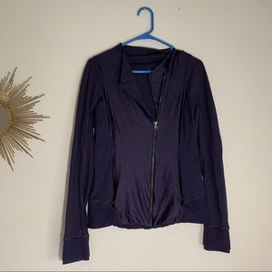 Lululemon Emerge Renewed Jacket Black Grape.